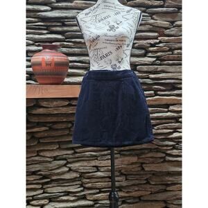 Size S Xhilaration Black Corduroy Mini Skirt